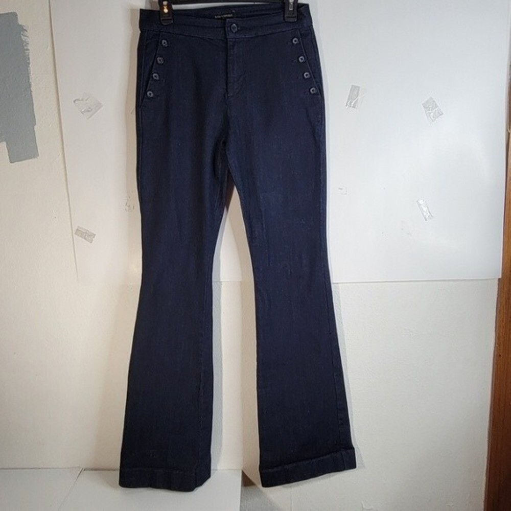 Banana Republic Sailor Flare Dark Wash Jeans Size 28/6
